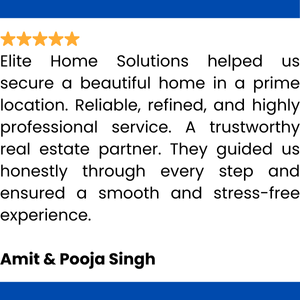 ⭐️⭐️⭐️⭐️⭐️ “Elite Home Solutions transformed our house beautifully. Their team was professional, punctual, and paid attention to every small detail. Highly recommended!” — Rohit Sharma (8)